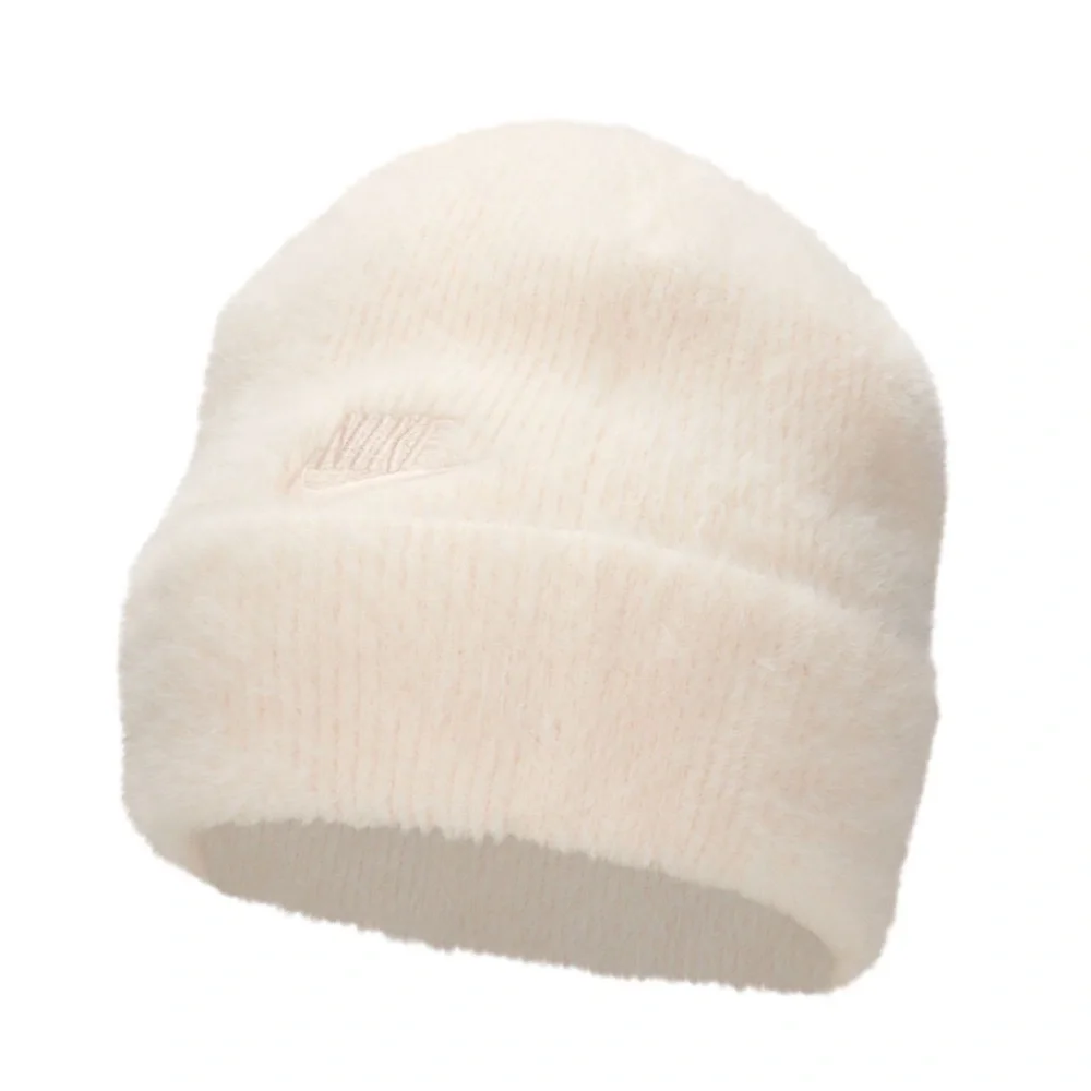 NWT Nike Peak Light Pink Ribbed Eyelash Winter Beanie